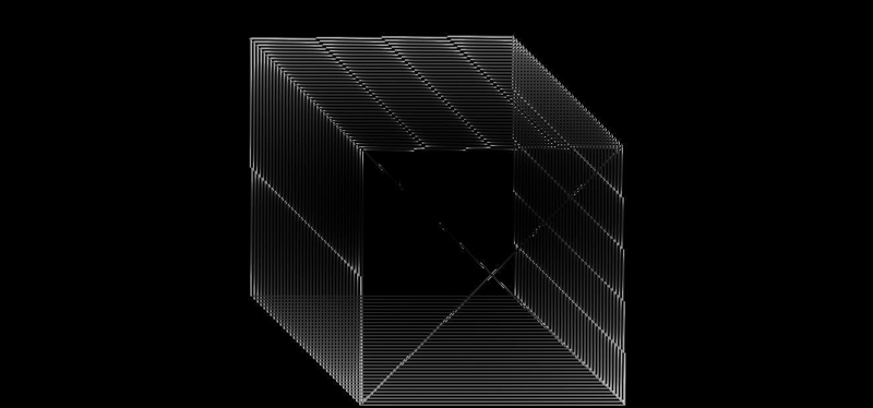 How does this illusion work? (I made it myself) Stare at center point of X, then it-example-1