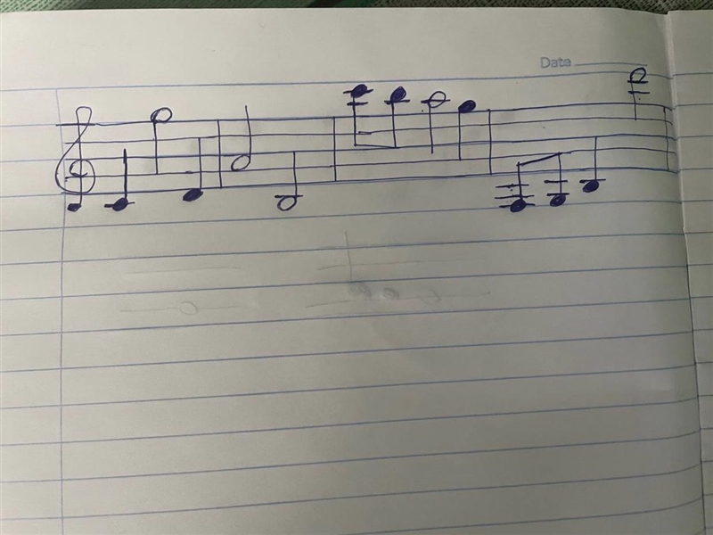 How to change this to percussion note. Helppp me pls!!!-example-1