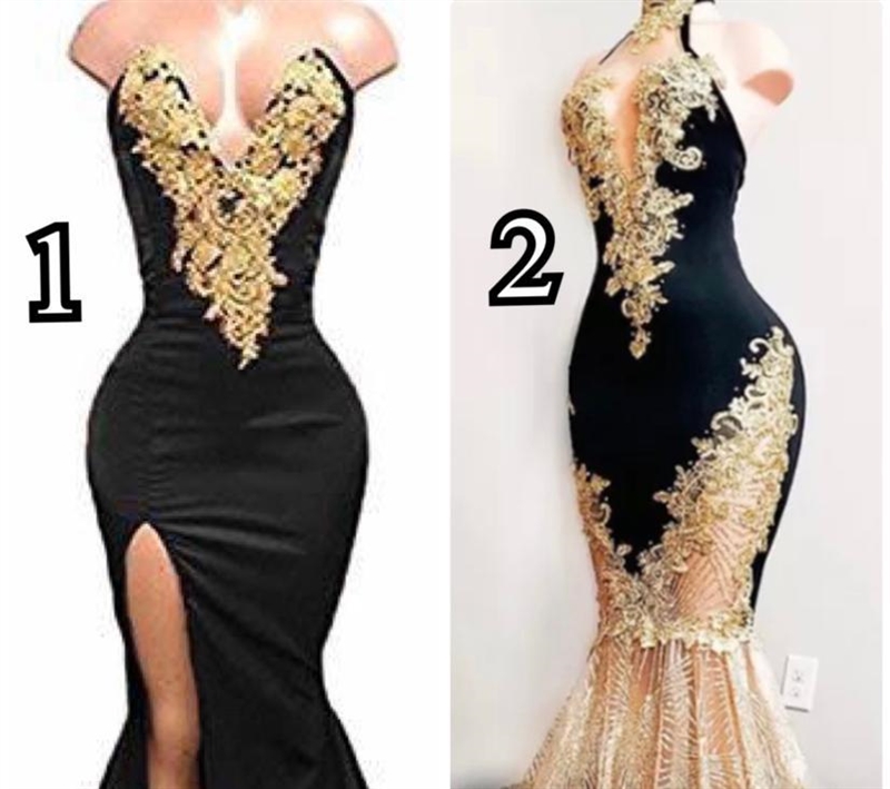 Prom Dress 1 or 2....?-example-1