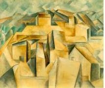 The artwork above is cubist. Explain why. (A.) 2D or 3D work that drew from the leftovers-example-1