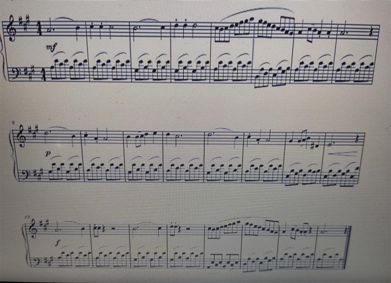 7. What key is this piece in?​-example-1