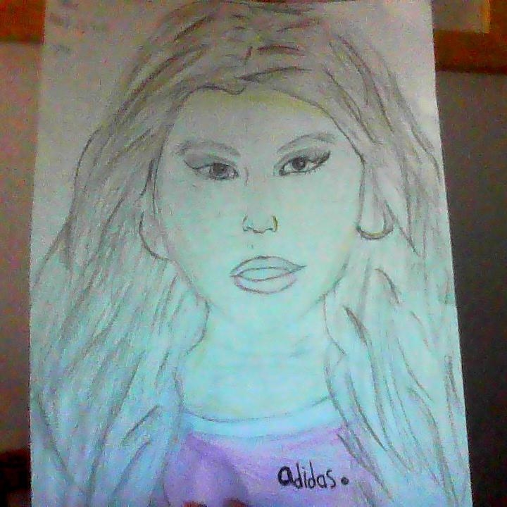 I drew this last year so i was 12 what do you think? :) p.s this camera makes it look-example-1