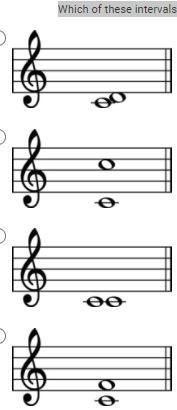 Which of these intervals is perfect unison?-example-1