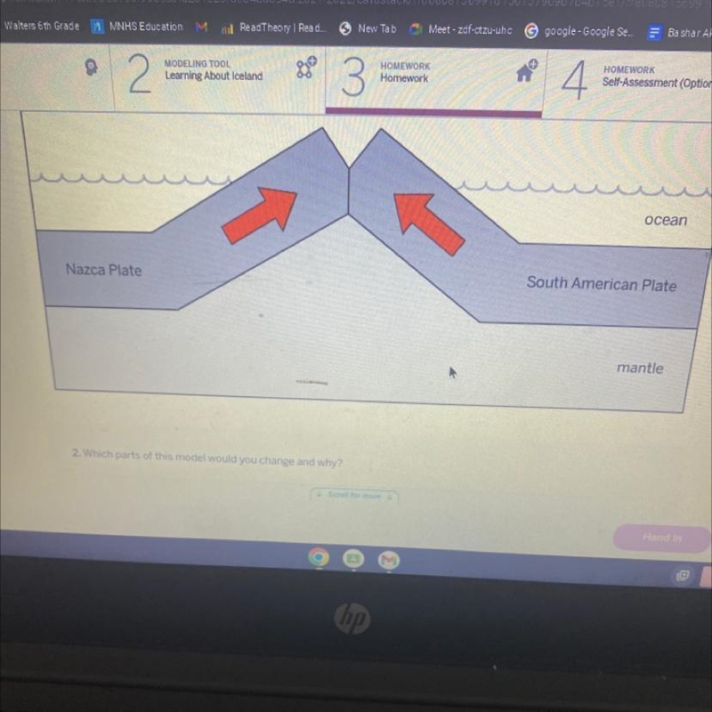 2. Which parts of this model would you change and why?-example-1