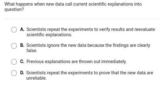 What happens when new data call scientific explanation into question???-example-1