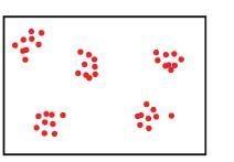 A species of bird disperses in the South in a random pattern. Which of the images-example-2