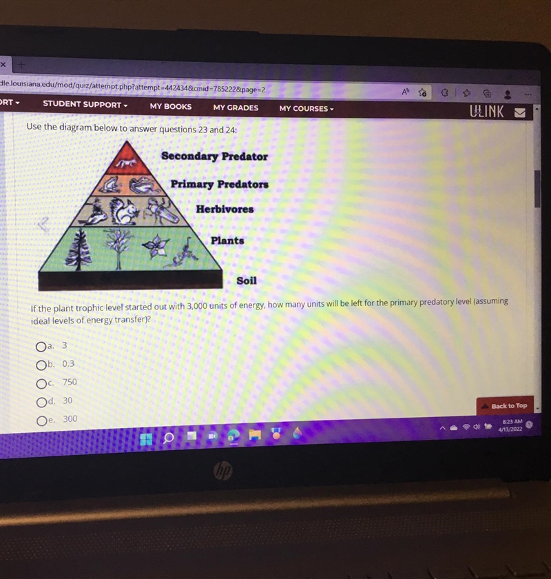 The question and answer choices are in the picture. THIS EXAM IS BEING TIMED SO I-example-1