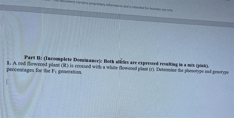 May I get help with number one using punnets squares an explanation-example-1