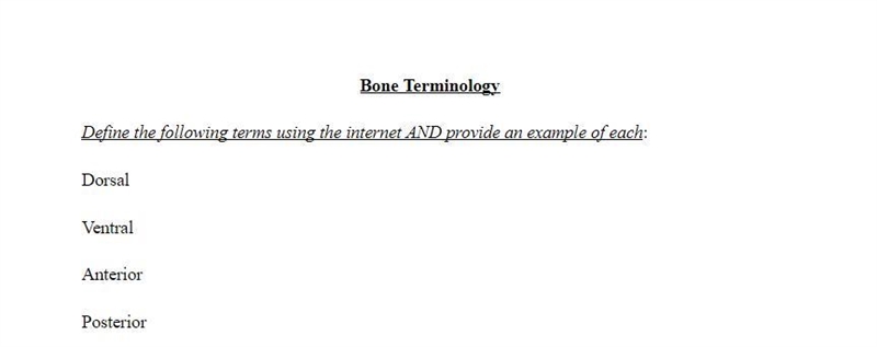 Middle school bio question abt bones please help 100 pt offering-example-1