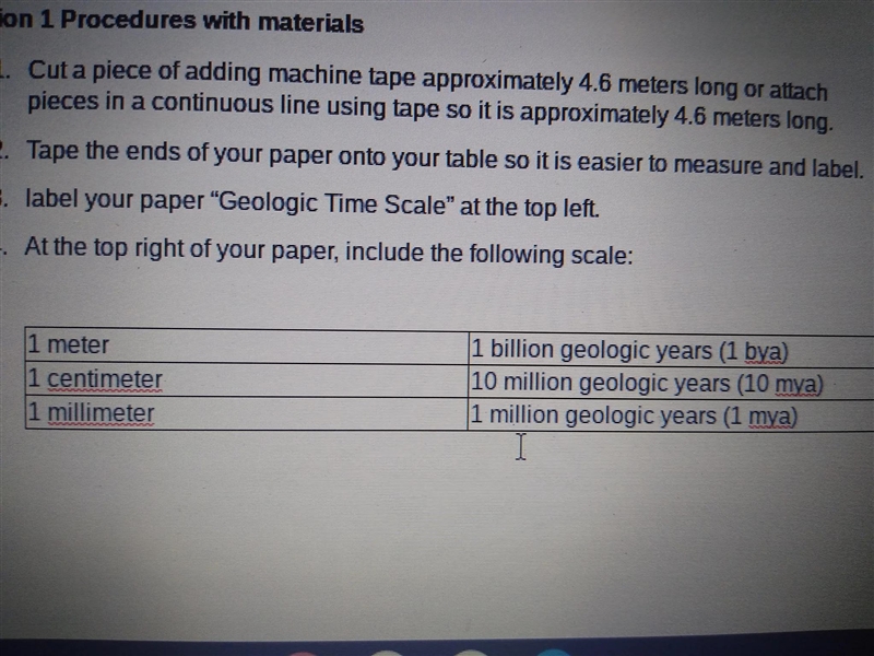 How many years before life appeared on Earth?If 1 cm is equal to 10 million years-example-1