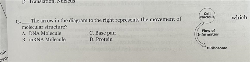 The arrow in the diagram to the right represents the movement of molecular structure-example-1