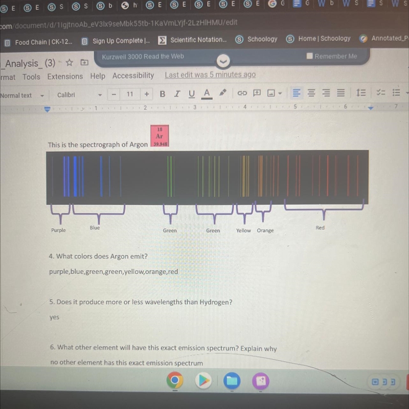 How are these emission spectrums different from an emissions from the sun or other-example-1