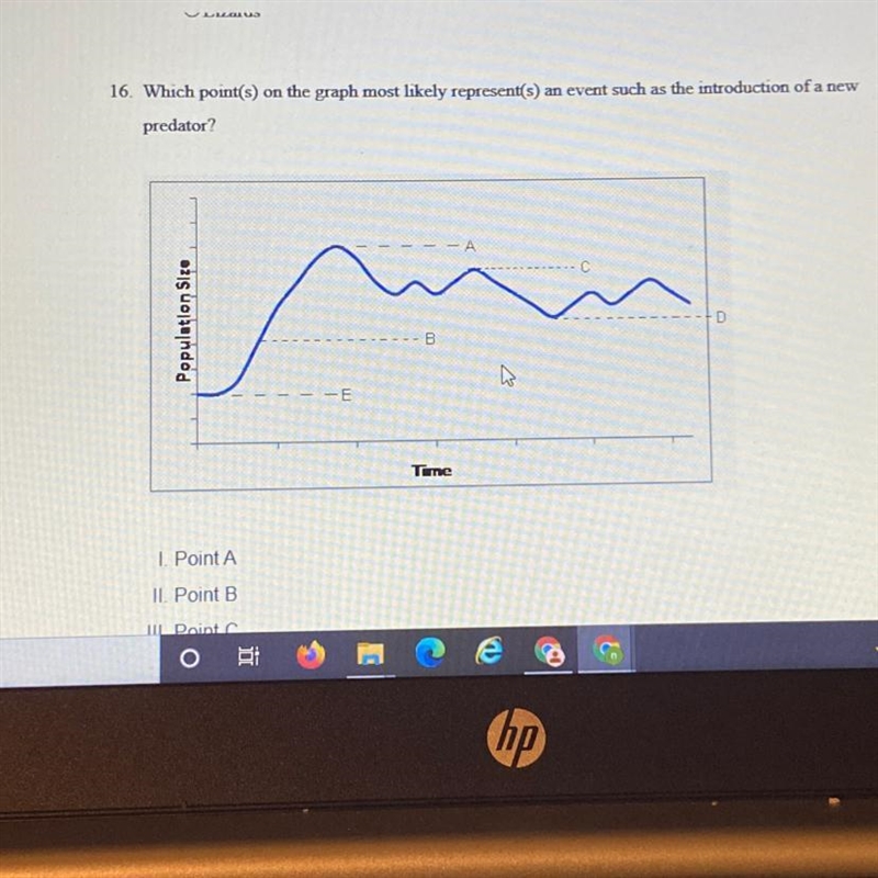 1. point A2. point B3. Point C4. Point D5. Point E-example-1