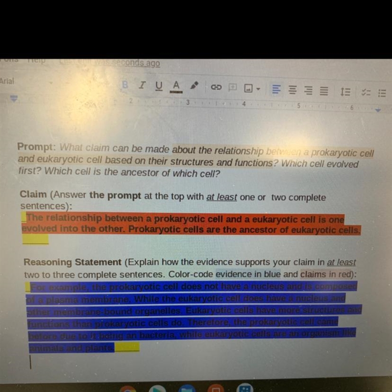 I got a 3.5/5 on this assignment. How can I improve it?-example-1