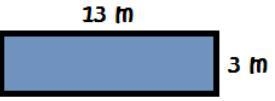 What is the area of this rectangle? 16 m 32 sq m 39 sq m 36 m-example-1