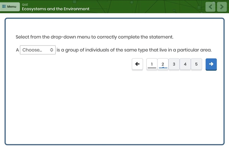 Select from the drop-down menu to correctly complete the statement. A _____ is a group-example-1