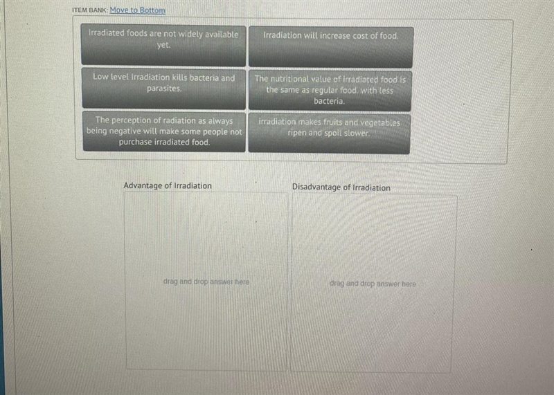 Listed in the Item Bank are key terms and expressions, each of which is associated-example-1