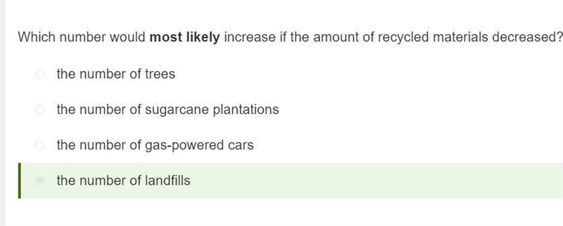 Which statements are examples of how the use of resources has changed? Select all-example-4