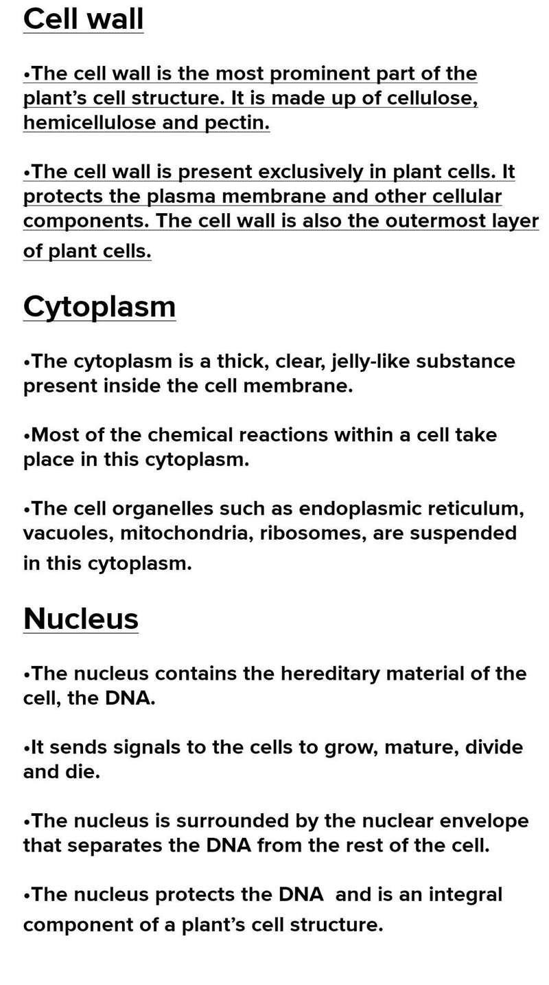 What is a cell? what are its different parts?-example-2