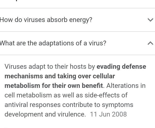 Explain how virus is adapted to abbsorb glucose​-example-1