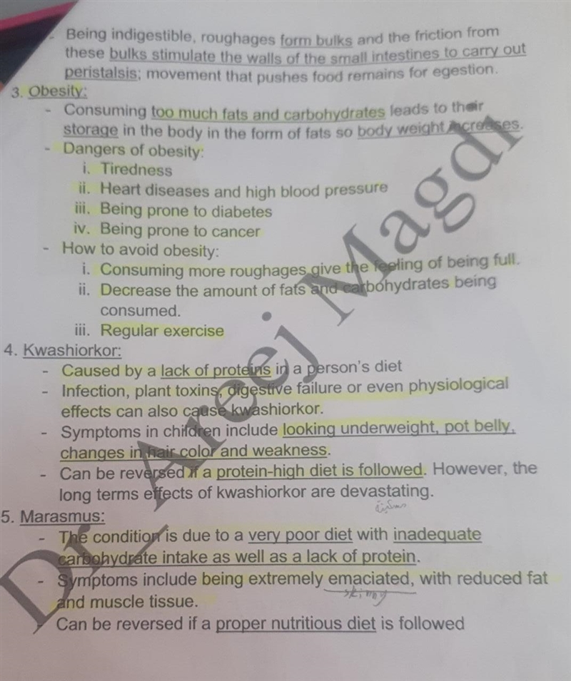 Describe the effects of malnutrition on humans.-example-2