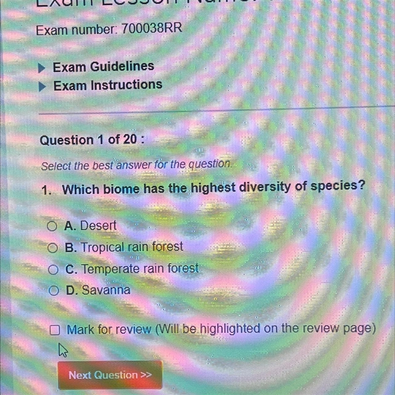 Which biome has the highest number of species?-example-1