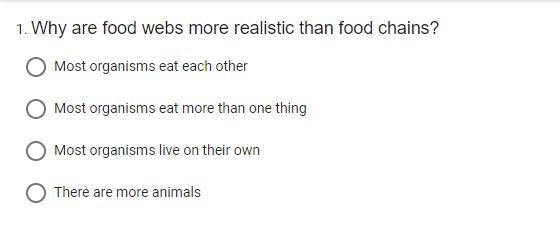 Why are food webs more realistic than food chains? look at the attachment please!-example-1