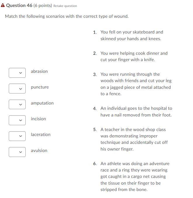 Having major trouble with this matching section, and I keep getting it wrong over-example-1