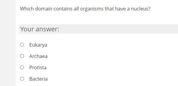 Which domain contains all organisms that have a nucleus?-example-1