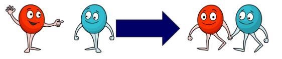 A chemical equation describes the reaction… The arrow means ‘change into’ In a chemical-example-1