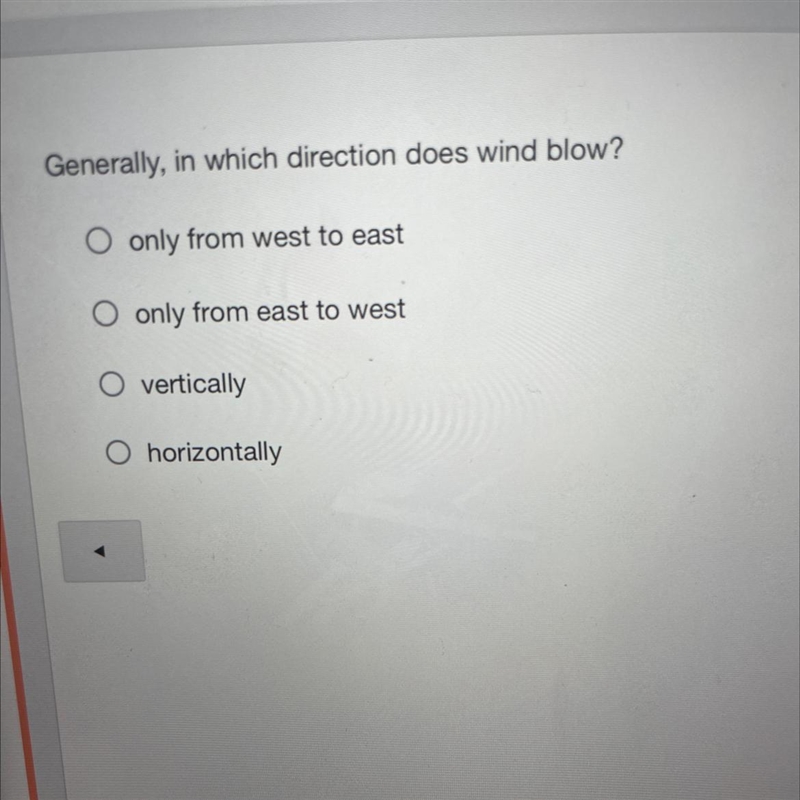 Generally in which direction does wind blow￼￼-example-1