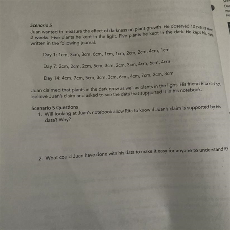 I need help with number 1 and 2-example-1