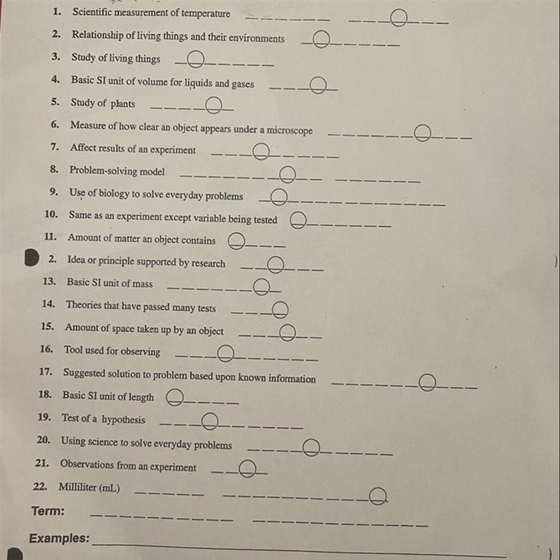 PLEASE HELP ME WITH MOST OF THE QUESTIONS ABOUT BIOLOGY-example-1