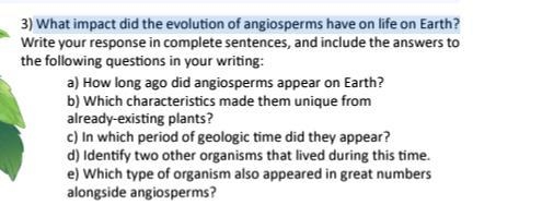 Please help with this "evolution" assignment it's due SOON PLEASE write-example-1