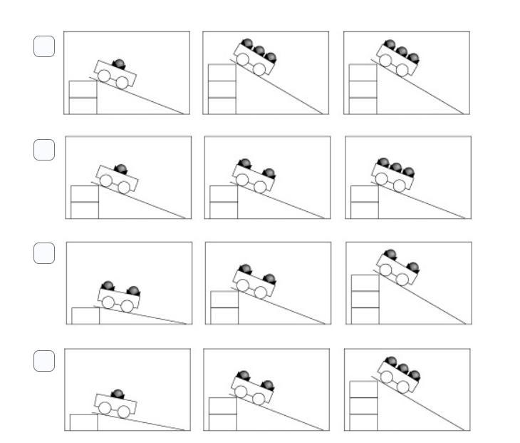 A student wants to know if the weight of a cart affects its speed at the bottom of-example-1