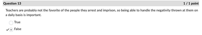 PLS HELP!!! Teachers are probably not the favorite of the people they arrest and imprison-example-1