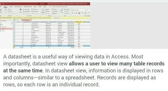 Which view is represented below? Datasheet view Design view PivotChart view PivotTable-example-1