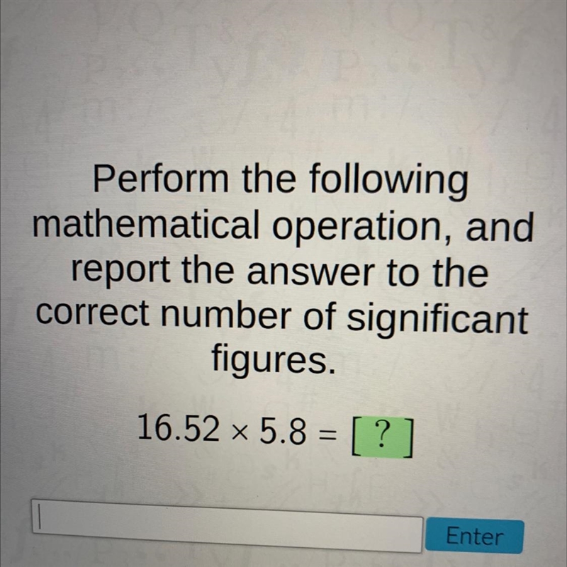 Perform the followingmathematical operation, andreport the answer to thecorrect number-example-1