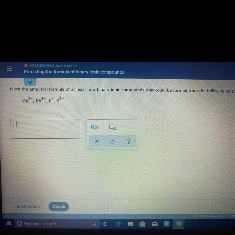 Write the empirical formula of at least four by Ineri iconic compounds that would-example-1