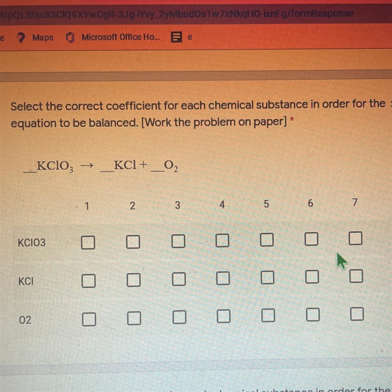 What are the correct coefficients in order for the equation to be balanced?-example-1