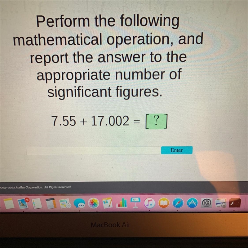 Perform the followingmathematical operation, andreport the answer to theappropriate-example-1