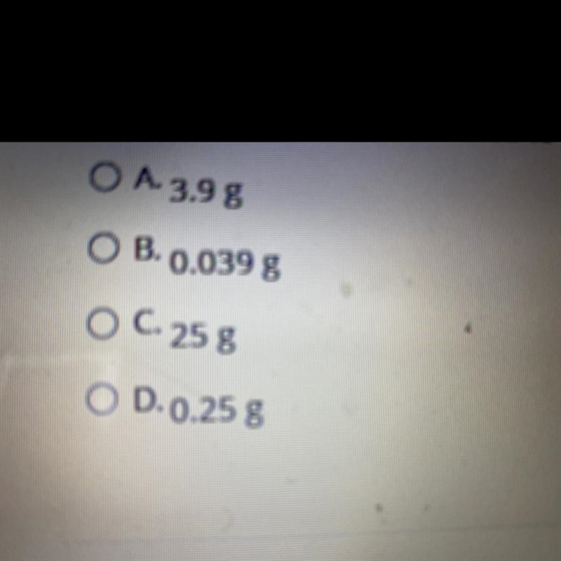 The mass of a solution needed to obtain a 0.50 g of sucrose from a 12.7 percent m-example-1