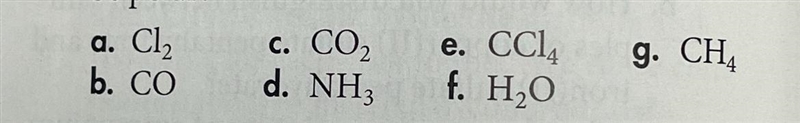 Draw electron dot structures for the following substances: a. C12, b. CO, c. CO2 d-example-1