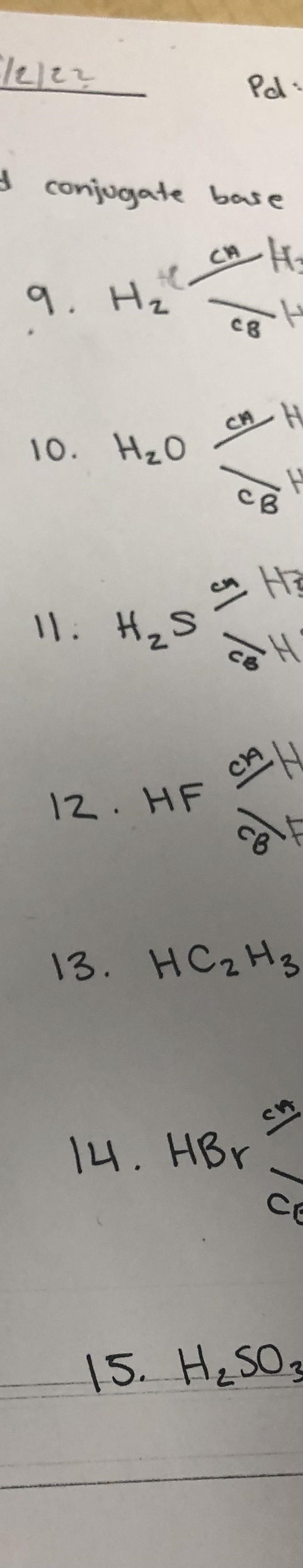 I need help finding both conjugate acid and base-example-2