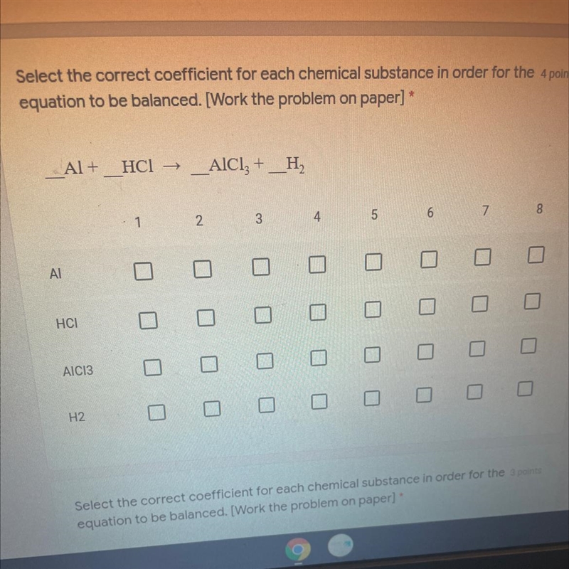 5. What are the correct coefficients in order for the equation to be balanced?-example-1