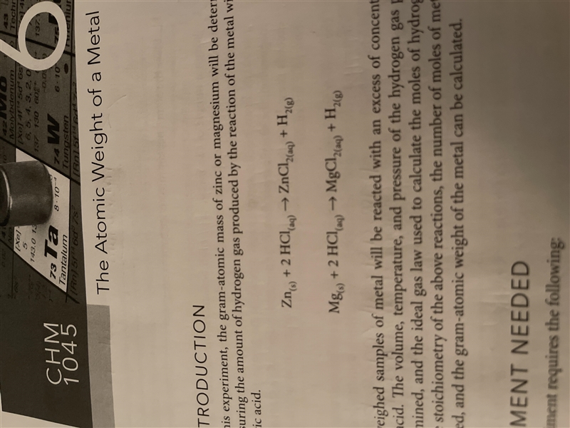 How to find number of moles of metal for trial one?-example-2