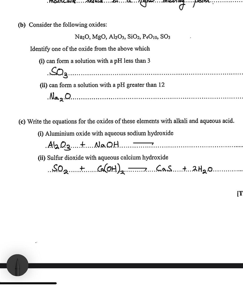 (C) i and iiI’m just confused on how to answer this type of questions. Although I-example-1