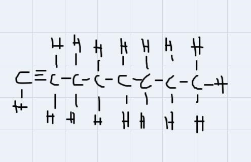 Draw the following organic molecules like in the example see photo-example-3