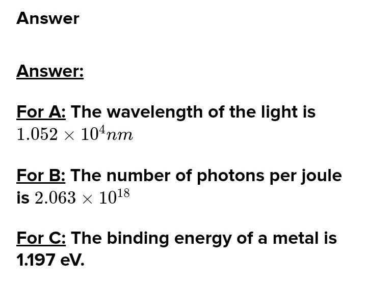 If the energy of a photon is 3.34×10^(-20) J, what is the wavelength of that light-example-1