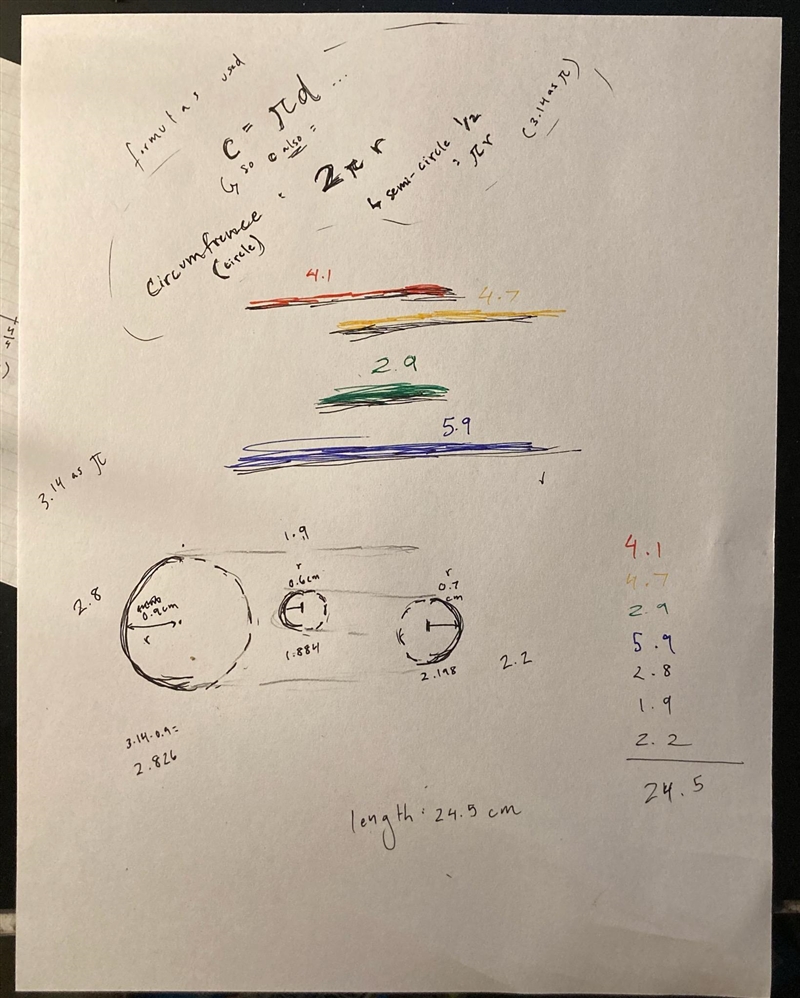 What is the length of the paper clip in cm-example-1